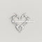 Women Hair Ornament Hair Accessories Barrettes Love Heart Hair Clip Hairpins