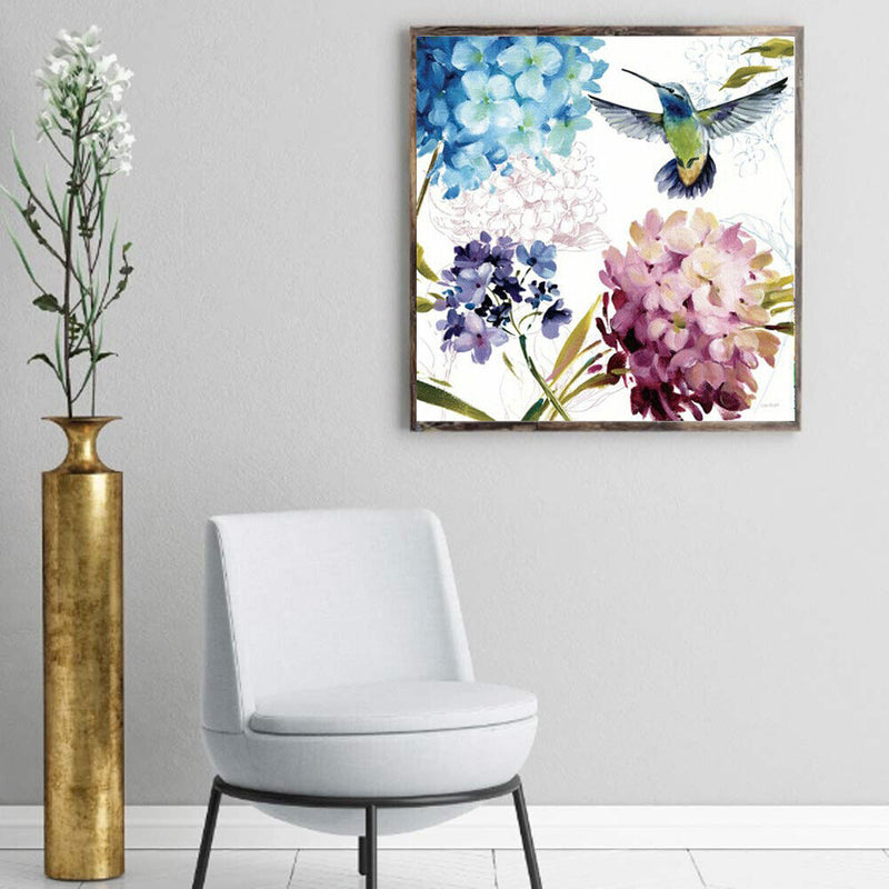 5D Diamond Painting Ink Bird Full Round Drill DIY Rhinestone Picture Home Decor