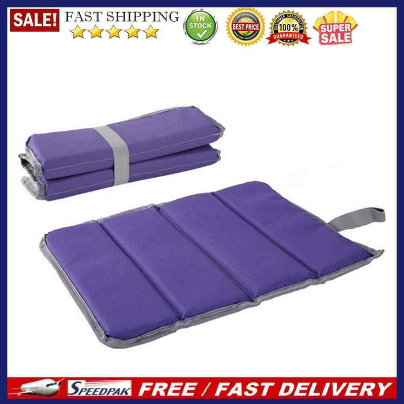4-Fold Camping Cushion Seat Foldable Sitting Hiking Seat Pad for Outdoor Picn