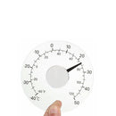 Transparent Outdoor Window Self-adhesive Thermometer Waterproof Thermometer