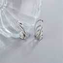 Zircon Sparkling Wedding Angel Wings Without Piercing Ear Cuff Ear Clip