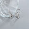 Zircon Sparkling Wedding Angel Wings Without Piercing Ear Cuff Ear Clip