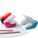 Stapleless Stapler Paper Portable School Office Supply 4 Staple-Free ABS B5Q4