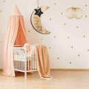Eid Mubarak Moon Wooden Hanging Ornaments Muslim Ramadan Kareem Eid al-adha M4I3