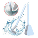 Golf Toilet Brush - Wall Mounted Toilet Brush with Long Handle (Sky Blue) Newly