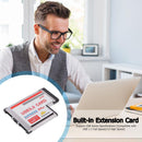 Dual USB 3.0 Express Card Laptop Notebook PC 54mm Converter NEC Chipset Adapter