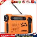 Portable Solar Full Band Radio FM AM LED Flashlight Power Bank Radiogram Newly