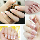 UV Gel Acrylic DIY Drawing French French Tips Nail Art Brush Half Moon Shape
