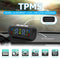 Wireless Solar TPMS LCD Car Tire Pressure Monitoring System + 4 External Sensors
