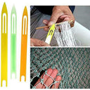 8Pcs 1# 2#Net Making Mending Needle For Fishing Trawls Color Random Nets V2I0