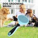 Cat Grooming Brush Self Cleaning Tangles Easily Removes Mats Slicker Brush Newly