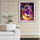 Diamond Painting 5D DIY Butterfly Bulb Full Round Drill Rhinestone Picture