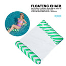 Floating Bed Inflatable Mattress Swimming Pool Beach Water Lounges (Green) Newly