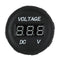 Automobile Motorcycle DC 12V to 24V LED Digital Voltmeter Bule Led