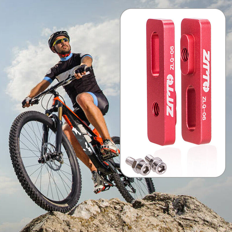 Folding Bicycle V Brake Caliper Extender 406 to 451 Conversion Seat (Red) Newly