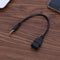 ALLOYSEED AUX Adapter Cable Audio Cable 3.5mm Male Female Female, USB-2.0-K