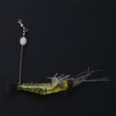 6G 3PCS Luminous Soft Lures Artificial Shrimp Hooks Fishing Baits