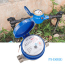 Cold Water Meter Adjustable Rotary Pointer Counter Water Measuring Meter Newly