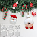 Christmas Santa Claus Coffee Milk Cake Cupcake Stencil Template M QbLS 7T_