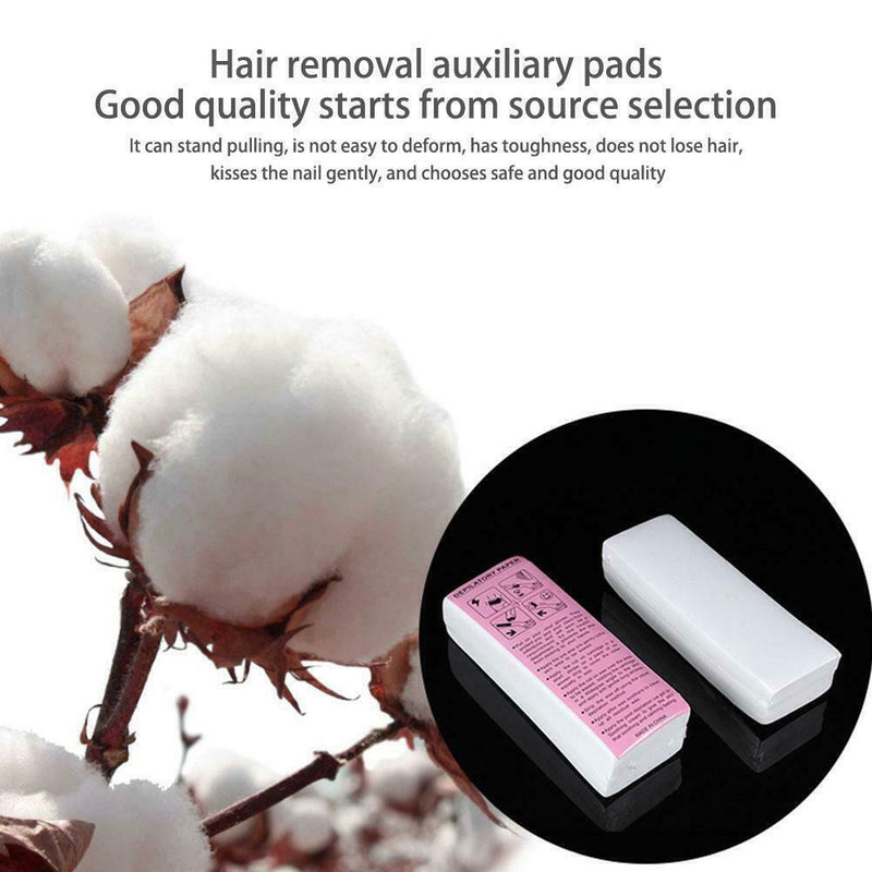 Depilatory Paper Waxing Strips Non-woven Hair-removing Paper Face Leg I7I9