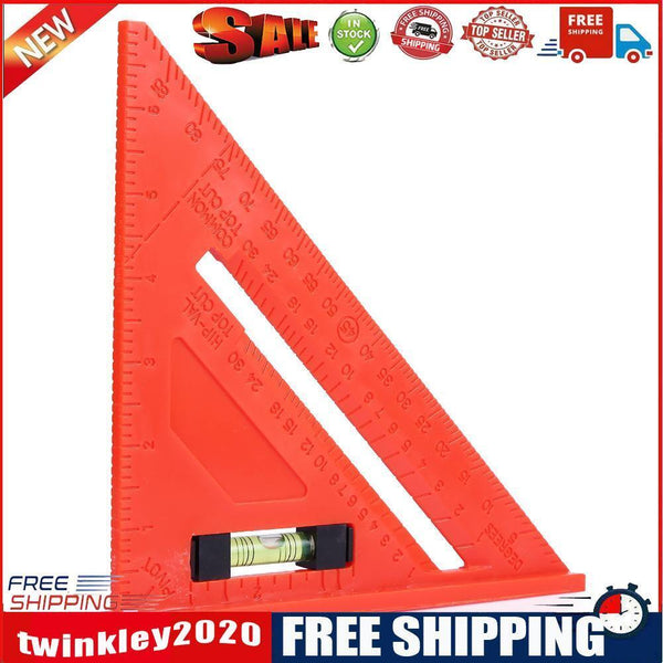 45 Degree Angle Ruler Multi-function Triangle Ruler Square Protractor Meter