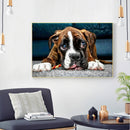 Full Round Diamond Painting DIY Kit Big Eyes Puppy 5D Rhinestone Mosaic Picture