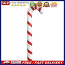 Lightweight Portable Santa Claus Walking Stick Prop Party Supplies Xmas Dec
