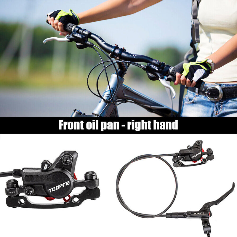 TOOPRE Hydraulic Brake Kit MTB Bike Front Disc Brakes (Front Brake-Right) Newly