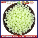 100pcs 6mm 8mm Round Luminous Glow Rig Beads Bass Fishing Lure Float Tackles