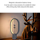 USB Balance LED Table Lamp Magnetic Mid-air Switch Night Light (Dark Grey)