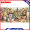 Flower Basketball Oil Paint By Numbers Kits Canvas DIY Wall Art Craft Coloring Draw
