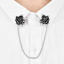 Fashion Jewelry Shirt Collar Clips Shawl Brooch Cardigan Clip Duck Clip Clasps