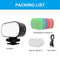 Vlogging Live Broadcast Rechargeable Switchable Selfie Fill Light Video Light