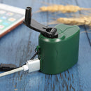 USB Phone Charger Emergency Hand Crank Power Generator for Camping Hiking Tool