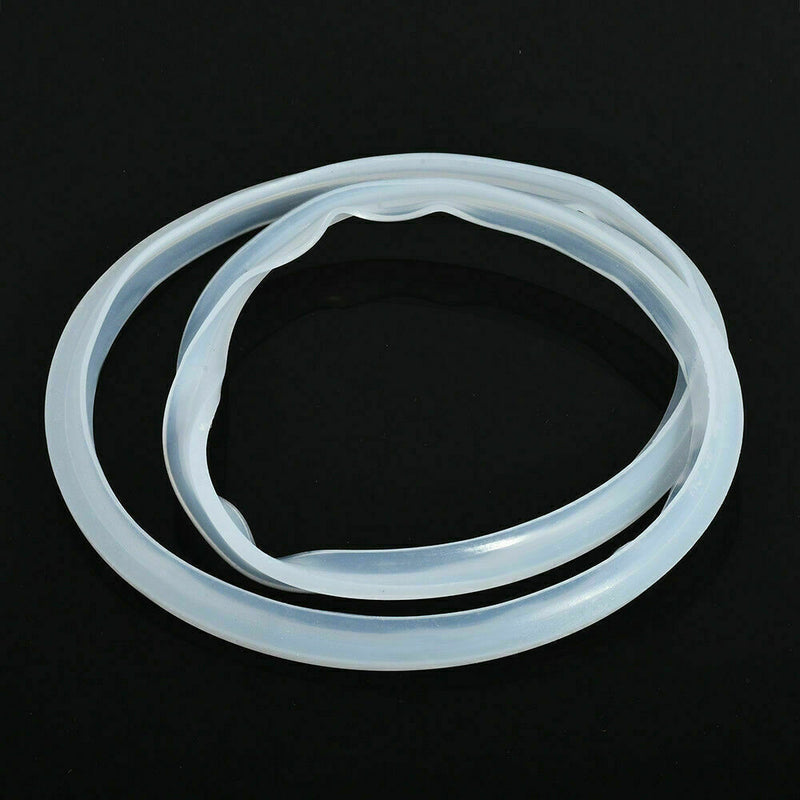 22cm Silicone Rubber Replacement Clear Gasket Home Ring Pressur N9G2 Cooker H3Z8