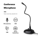 EJU03 USB Desktop Condenser Microphone for PC Gaming Live Streaming Recording
