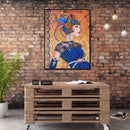 DIY Part Drill Special-shaped Diamond Painting Elegant Lady Mosaic (Y035)