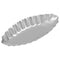 DIY Pastry Tool Aluminum Egg Tart Molds Pudding Holder Boat Shape Baking Mould
