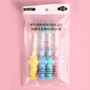 4pcs Baby Kids Training Soft-bristled Toothbrushes for Teeth Clean (Bear)