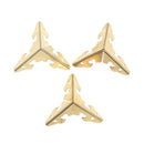 12pcs Metal Carve Jewelry Box Corner Protector Furniture Decorative Bracket