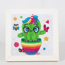 DIY Diamond Painting Full Round Crystal Drill Animal Decor for Kids (DX045)