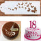 Butterfly Cake Spray Template Stencil Coffee Powder Z3F9 V3O6 Spray Decor G5G9