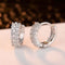 Zircon Ear Buckle Diamond Earrings Ear Piercing Double Rows Zircon Ear Stud