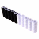 10pcs Hand Quilting Embroidery Sewing Thread for Home Stitch(Black+White) Newly
