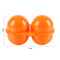 2 Grids Egg Storage Box Camping Picnic Hiking Carrier Egg Holder (Orange) Newly