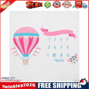 Cute Baby Photography Blanket Balloon Calendar Photo Props Backdrop Cloth