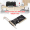 PCI to Parallel LPT 25Pin DB25 Printer Port Controller Adapter Card for Desktop
