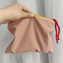 Women Plaid Printing Small Handbags Purse Fashion Casual Make up Storage Bags