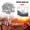 50pcs Metal Nipples for 14G 2mm Spokes MTB Mountain Bike Bicycle Cycling Pa