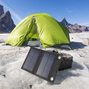 Waterproof 6W Power Bank Charger Solar Cells Battery Pack 5V USB Solar Pane